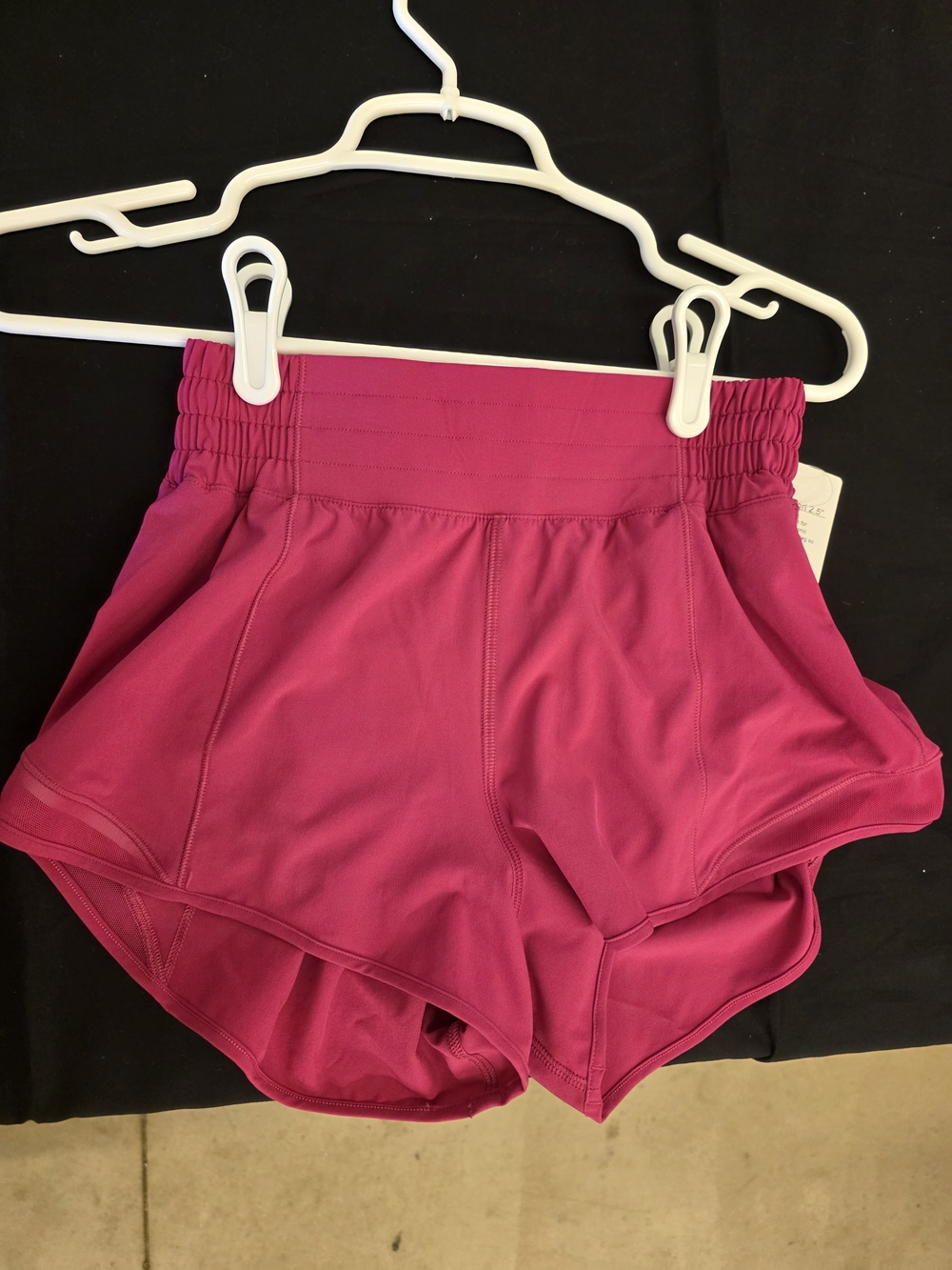 lululemon athletica Magenta High-Waist Performance Shorts